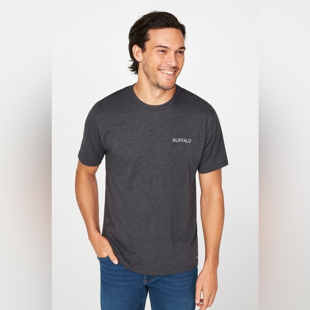 Buffalo David Bitton • NWT Dark Gray Tee